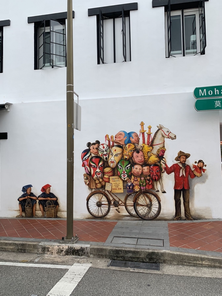 新加坡-牛車水-一個交通方便概念的城市