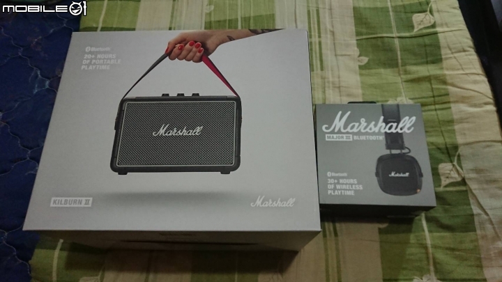 Marshall Kilburn II 攜帶式藍牙喇叭