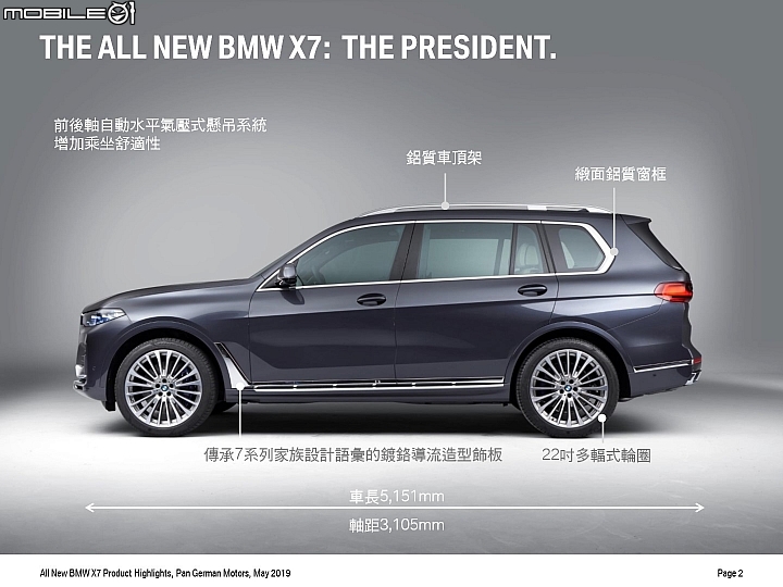 【採訪】BMW X7首度霸氣登台，xDrive40i車型488萬元正式上市！