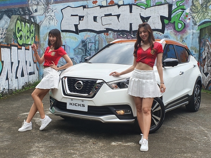 #給不容挑戰一腳！「KICKS城市任務挑戰賽」潮車配美人福利社大放送