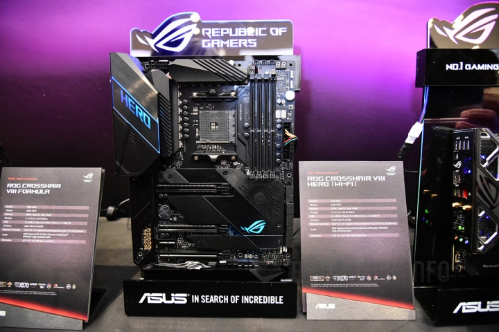 積極擴大 AMD 平台布局，ASUS 展出全系列 X570 晶片組主機板