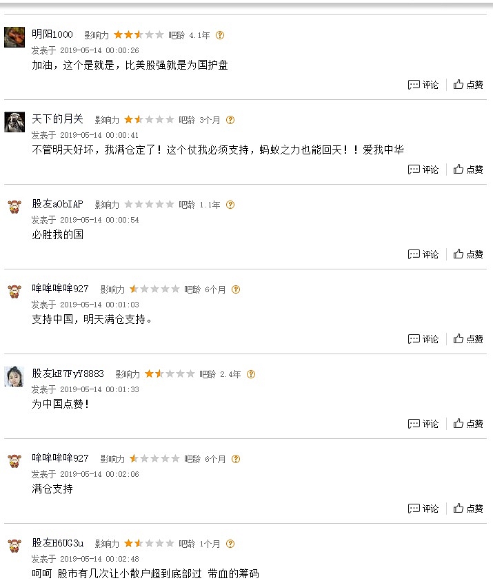 對岸的股民都不會害怕嗎！