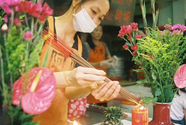 [Ricoh 500ST]沒有媽祖廟的九份迓媽祖[Kodak 400]