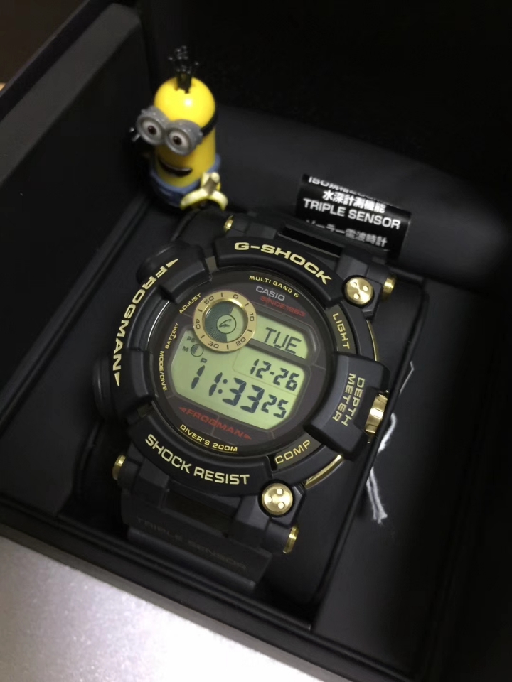 casio G-shock35周年限定。GWF-D1035B-1JR。
