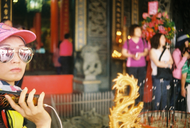 [Ricoh 500ST]沒有媽祖廟的九份迓媽祖[Kodak 400]