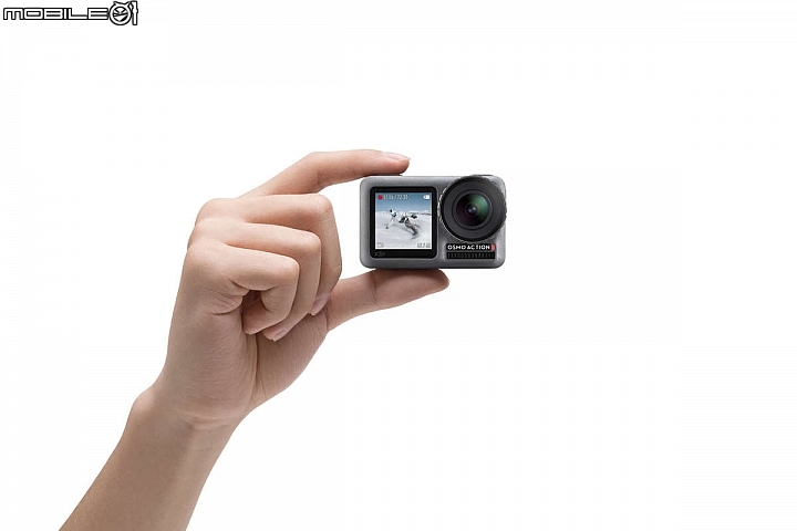 【新訊】DJI Osmo Action 內建 RockSteady 防手震、4K 60p、HDR 影片、前後雙螢幕、裸機防水 11m、NT＄12,000 元！