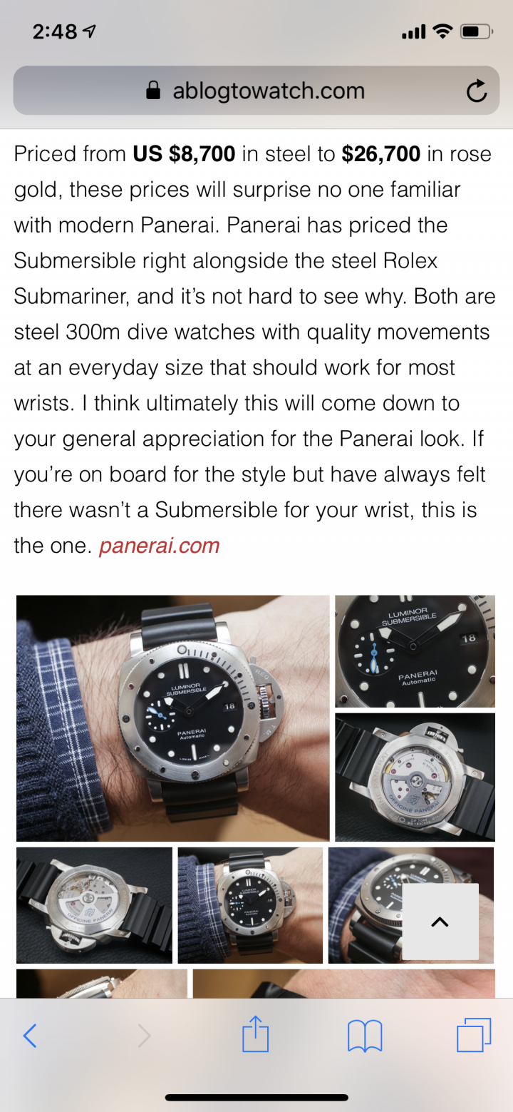 想請問關於 Panerai PAM 00682透背的問題
