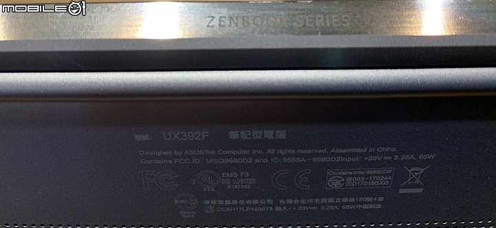 97%高屏佔比新美型1.1公斤輕薄機Zenbook S13 UX392FN 新機開箱
