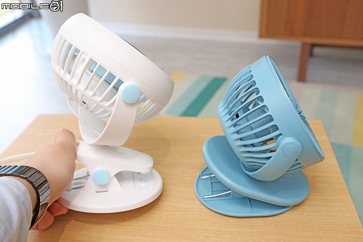「Airmate 艾美特」桌夾式充電風扇，讓風扇伴你涼一夏！