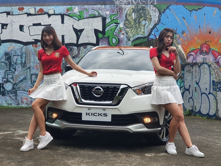 #給不容挑戰一腳！「KICKS城市任務挑戰賽」潮車配美人福利社大放送
