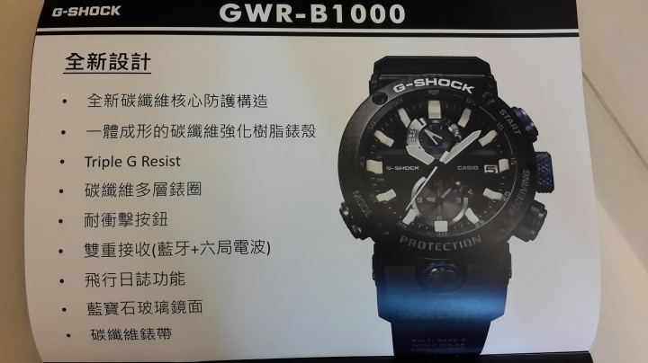 點我看大圖 CASIO G-SHOCK GWR-B1000體驗會心得分享