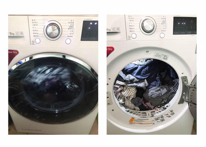 LG 不用曬衣~不用曬衣! 免曬衣乾衣機 WR-90TW