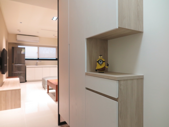 【開箱】小坪數新成屋裝修分享-簡約風溫馨小屋