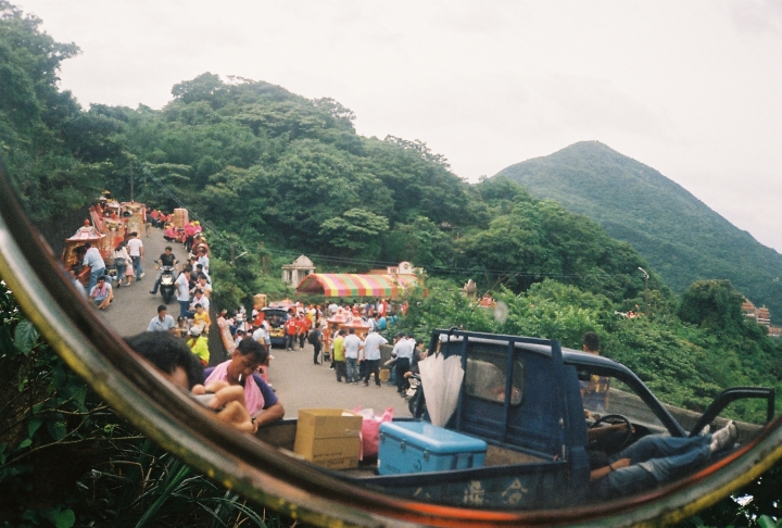 [Ricoh 500ST]沒有媽祖廟的九份迓媽祖[Kodak 400]