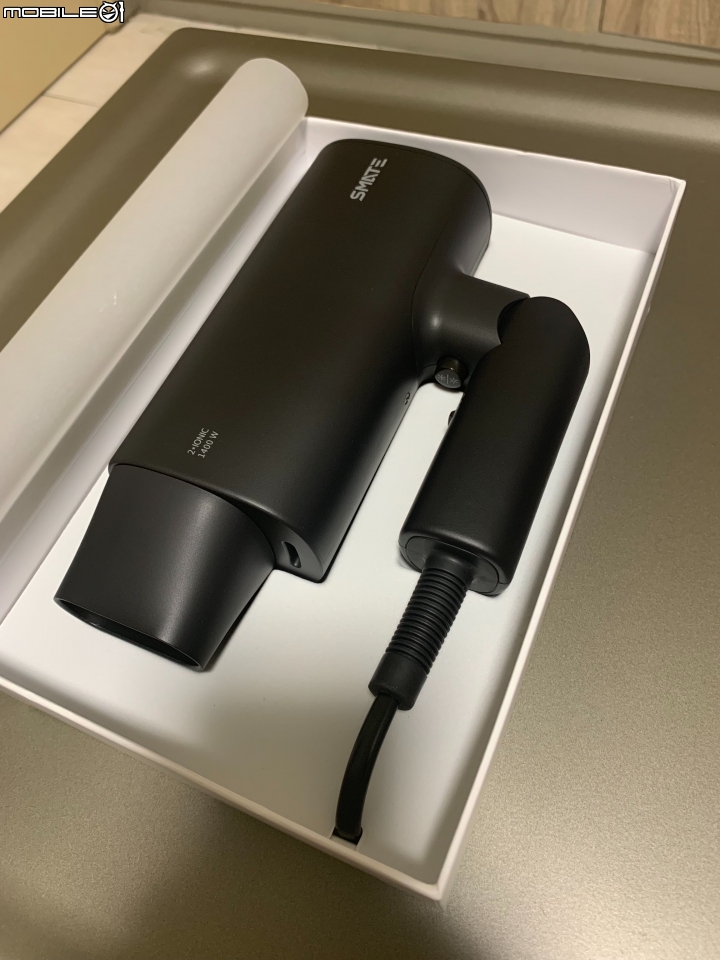 [簡易開箱] 須眉負離子護髮吹風機