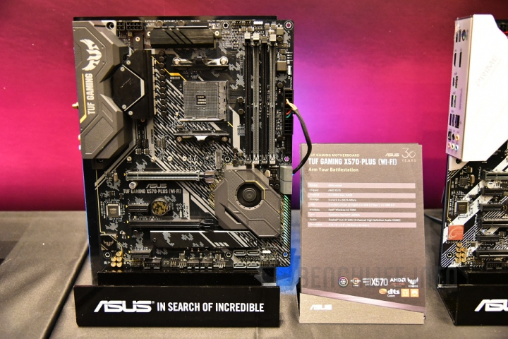 積極擴大 AMD 平台布局，ASUS 展出全系列 X570 晶片組主機板