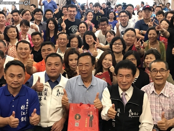 郭霸天網路聲量快速攀升， 郭：我有信心攀到第一位。