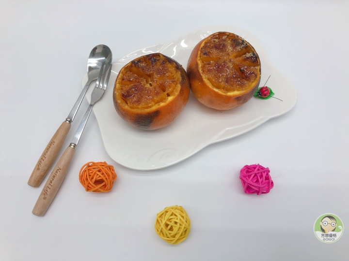 氣炸焦糖蜜柑和鹽烤柑橘