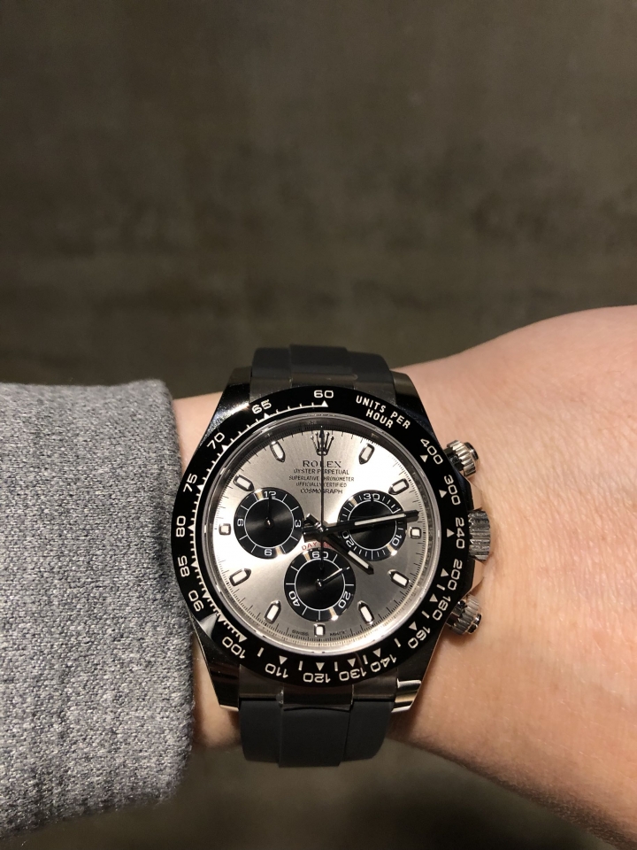 白金灰熊貓 Daytona 116519Ln 開箱