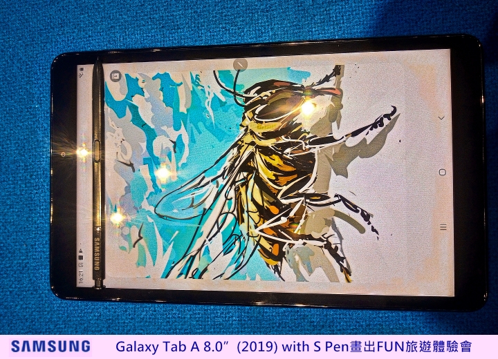 心得分享【Samsung Galaxy Tab A 8.0”(2019) with S Pen畫出FUN旅遊體驗會】