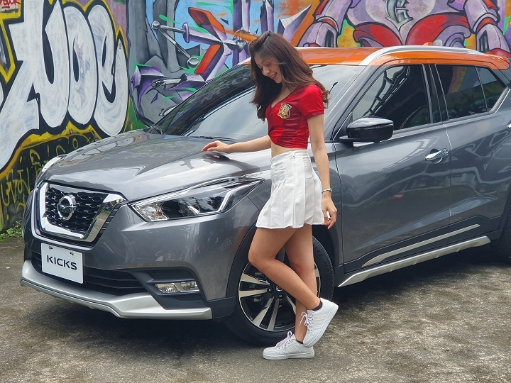 #給不容挑戰一腳！「KICKS城市任務挑戰賽」潮車配美人福利社大放送