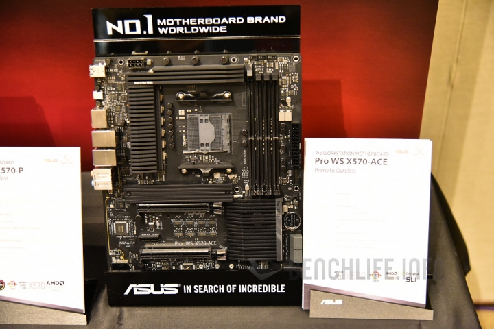 積極擴大 AMD 平台布局，ASUS 展出全系列 X570 晶片組主機板