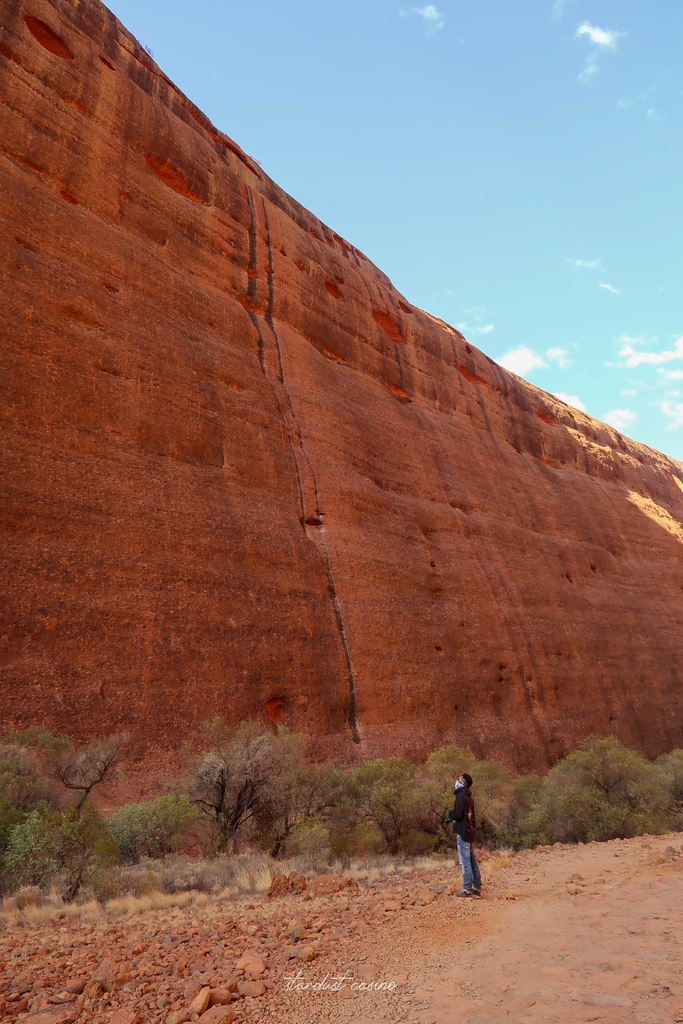 澳洲北領地自駕 Uluru烏魯魯的好朋友—卡塔丘塔瓦帕峽谷 WALPA GORGE