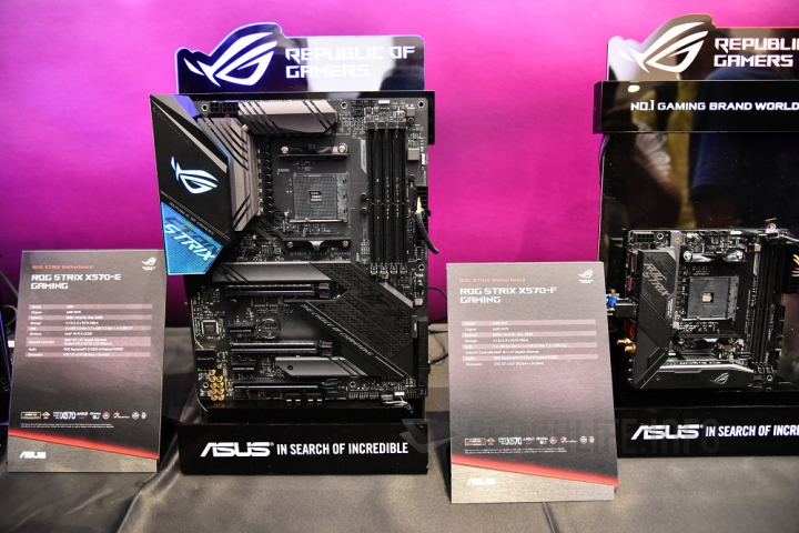 積極擴大 AMD 平台布局，ASUS 展出全系列 X570 晶片組主機板