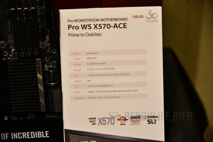 積極擴大 AMD 平台布局，ASUS 展出全系列 X570 晶片組主機板