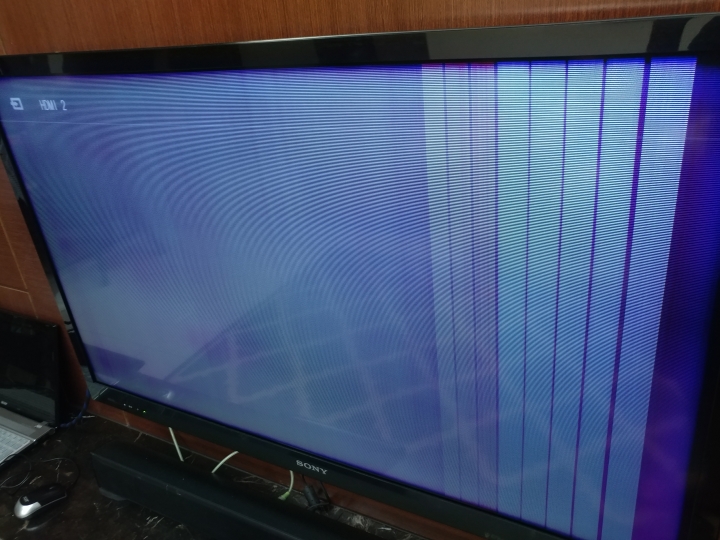 sony電視有直條紋