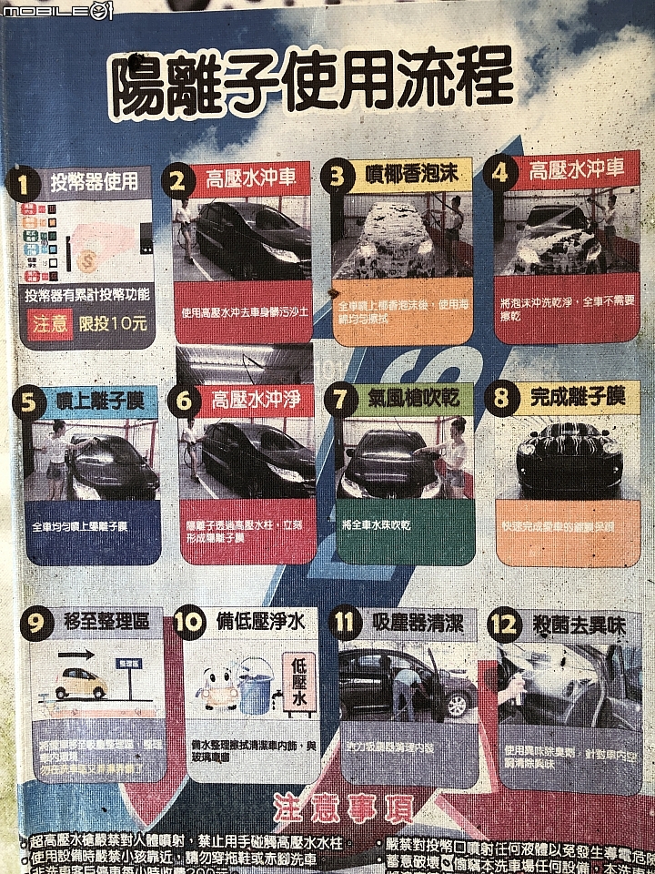 洗車花招再進化-『陽離子鍍膜』