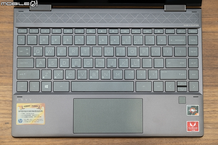 HP ENVY x360 Convertible 筆電 採用 AMD 硬體核心效能架構