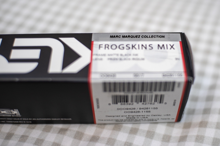 [開箱] Oakley Frogskins™ Mix Marc Marquez Signature Series