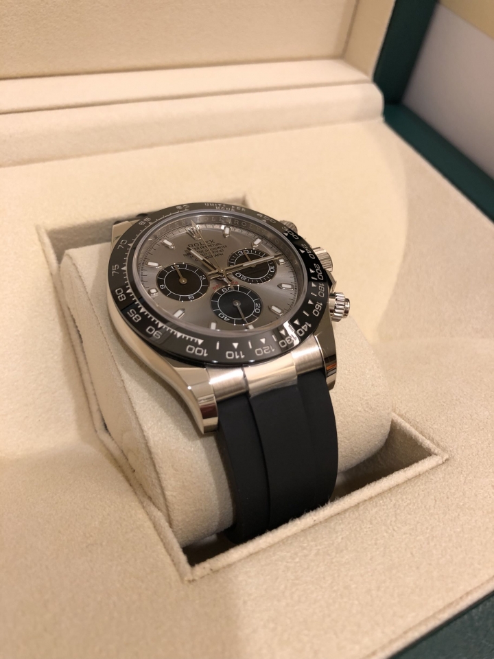 白金灰熊貓 Daytona 116519Ln 開箱