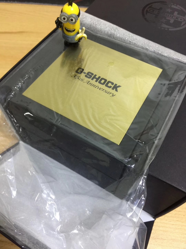 casio G-shock35周年限定。GWF-D1035B-1JR。