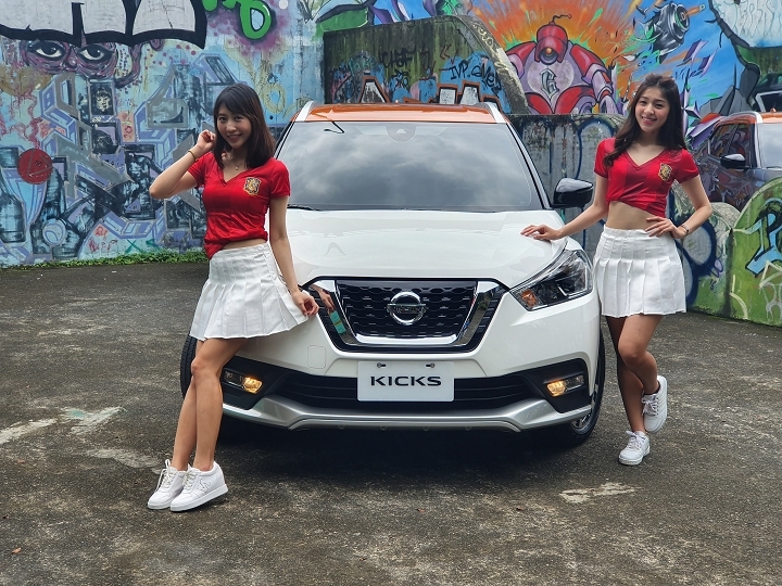 #給不容挑戰一腳！「KICKS城市任務挑戰賽」潮車配美人福利社大放送