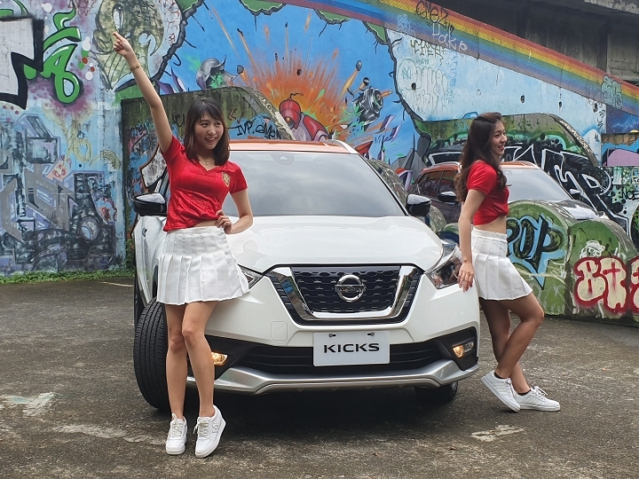 #給不容挑戰一腳！「KICKS城市任務挑戰賽」潮車配美人福利社大放送