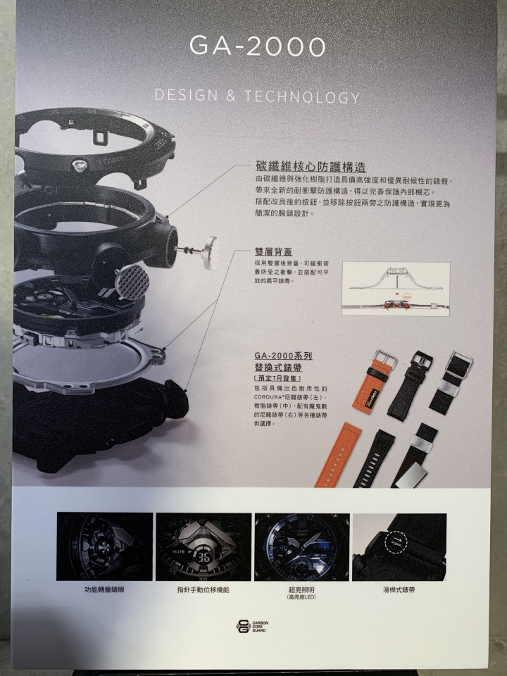 G-SHOCK GA-2000 斯文又強悍