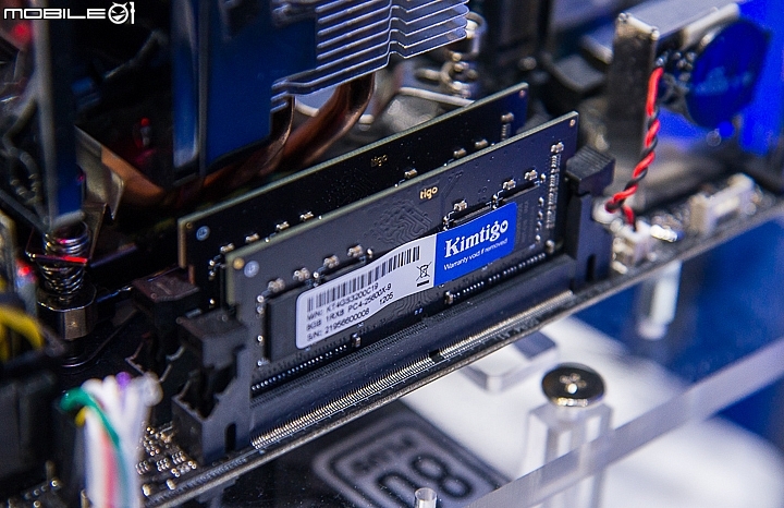 Kimtigo推出G6 PCIe NVMe SSD水冷固態硬碟與X3 DDR4-3600 RGB記憶體[COMPUTEX2019]