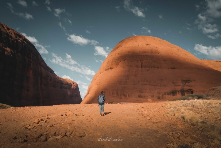 澳洲北領地自駕 Uluru烏魯魯的好朋友—卡塔丘塔瓦帕峽谷 WALPA GORGE