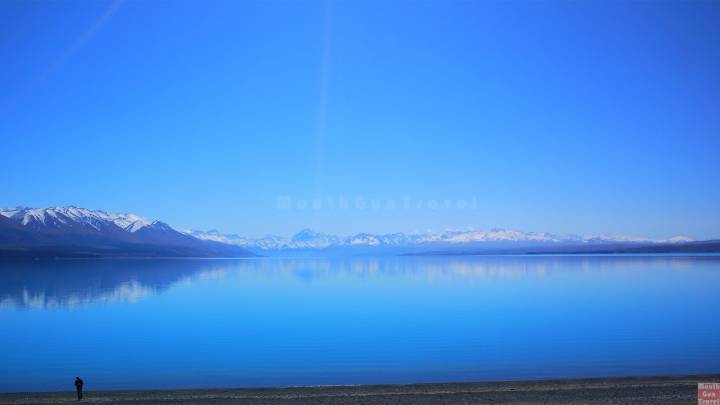【紐西蘭●南島】Lake Pukaki湖往庫克山前的美麗湖景,High Country Salmon鮭魚養殖場