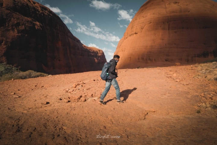 澳洲北領地自駕 Uluru烏魯魯的好朋友—卡塔丘塔瓦帕峽谷 WALPA GORGE