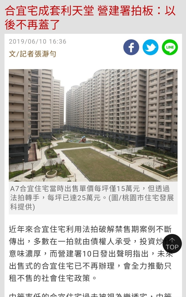 合宜宅成套利天堂 營建署拍板：以後不再蓋了