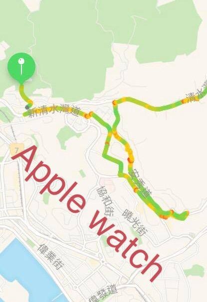 陸版 華為 Band 3 Pro 手環 GPS 向東南移了幾百米