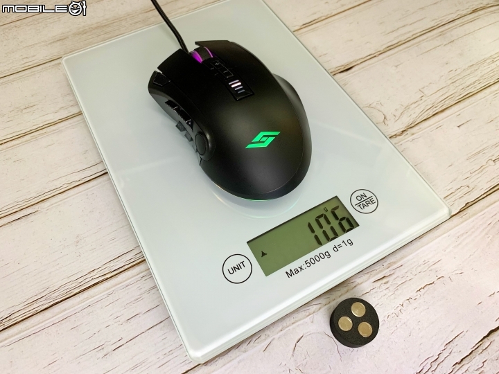 [開箱] SAIOSONE M800 電競滑鼠 – PMW3360晶片、12000DPI、具備12個自定義按鍵