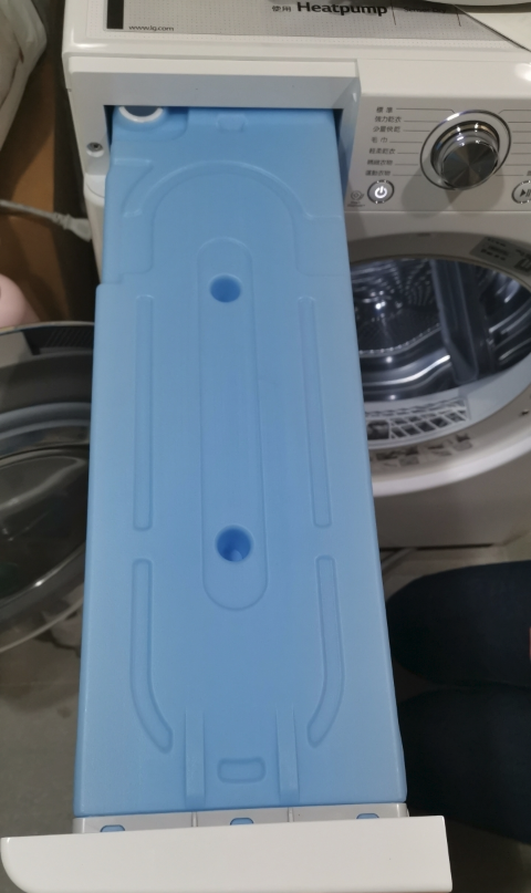 [分享&開箱] LG免曬衣乾衣機 WR-90TW + LG變頻滾筒洗衣機機型 WD-S18VBW