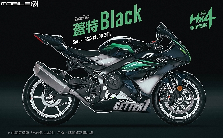 塗裝設計發表～蓋特Black // Suzuki GSX-R1000 2017