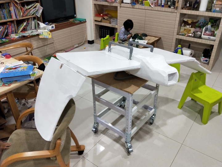 風之谷的滑翔翼製作