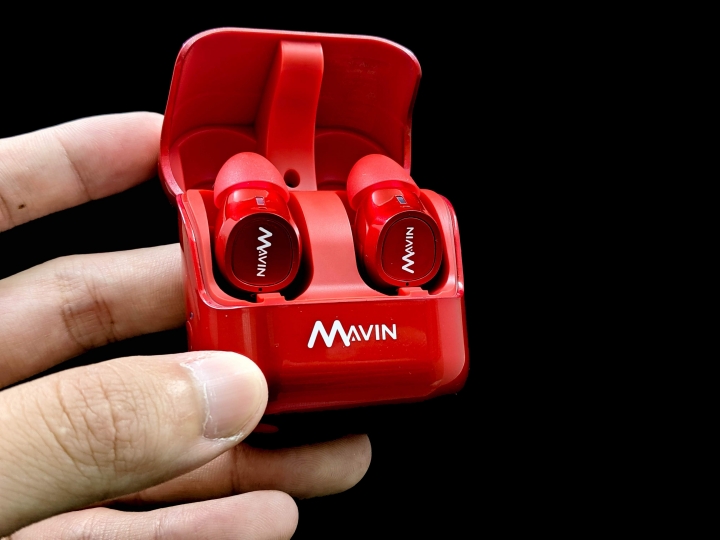 [開箱] 鋼鐵人紅！MAVIN Air-X 真無線藍牙耳機