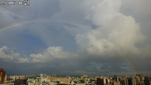 (紀錄 分享) 2019年6月1~傍晚彩虹